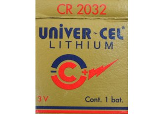 B.5 Piles Univer-cel lithium CR2032