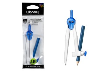 Compas CANON avec crayon plastique bicolore