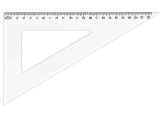 Équerres 60 dégrés 21cm