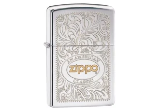 Briquet Zippo Filigree - High Polish Chrome