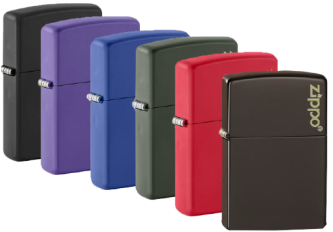 L.6 Zippo Matte colours