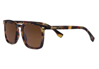 Lunettes de soleil Zippo – monture écaille & verres bruns
