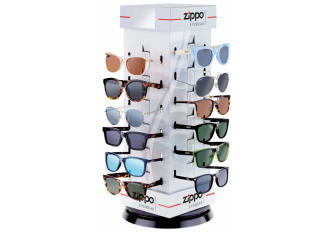 Présentoir de 24 Lunettes de soleil Zippo